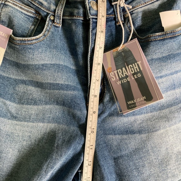 Wax Jeans Straight Leg Size 7/28 - Picture 7 of 10